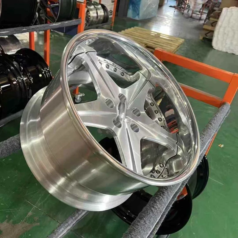 High Quality Silver Finish Deep Dish Alloy Wheel Rims 18 Inch PCD 5x108 Replacement Refit Wheel Hubs For Multiple Cars