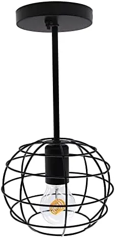 

Facon 12V RV Dinette Light with E26 Bulb – Pendant Dining Table Light with Switch for RV Interior