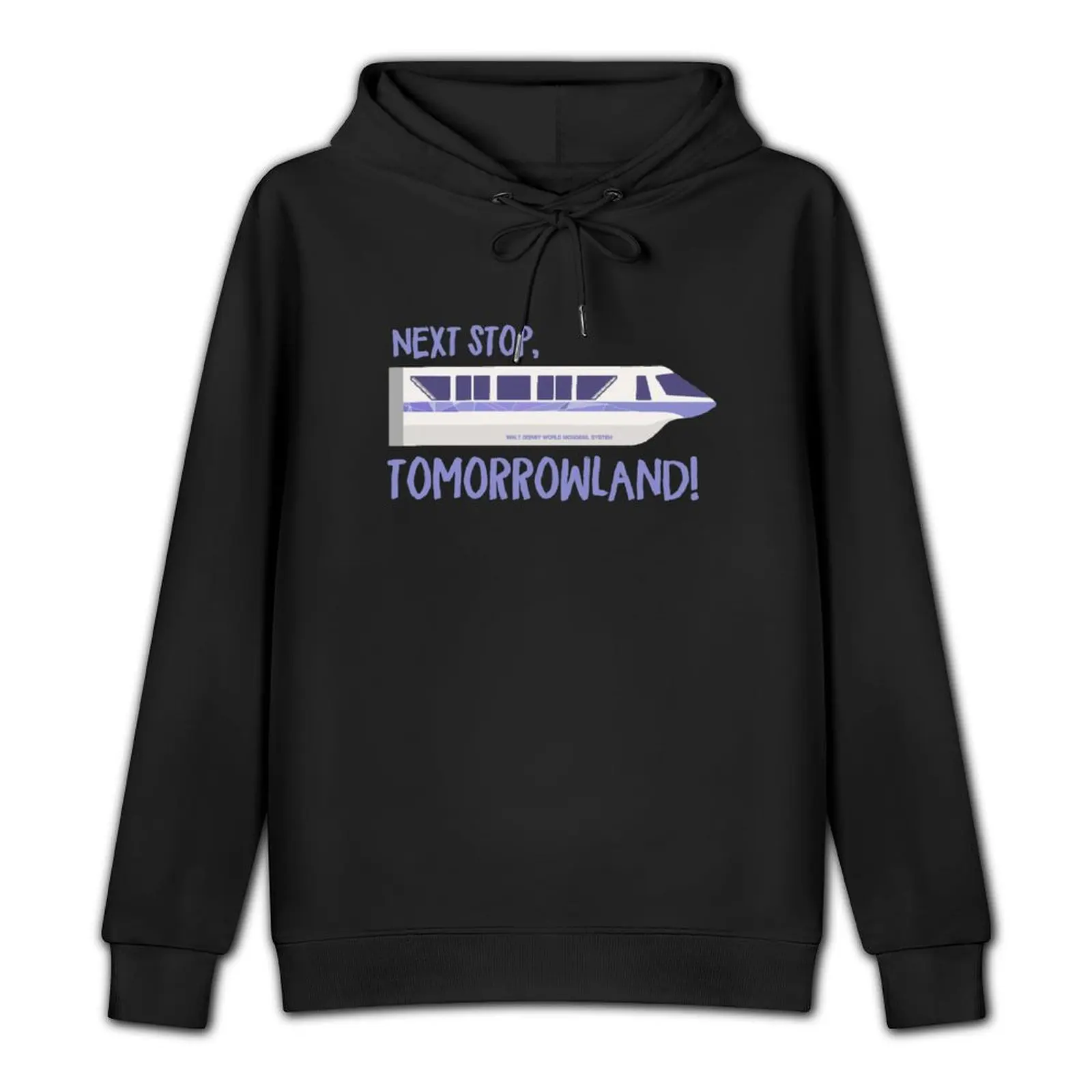 Next Stop, Tomorrowland! Pullover Hoodie men wear japanese style oversized hoodie