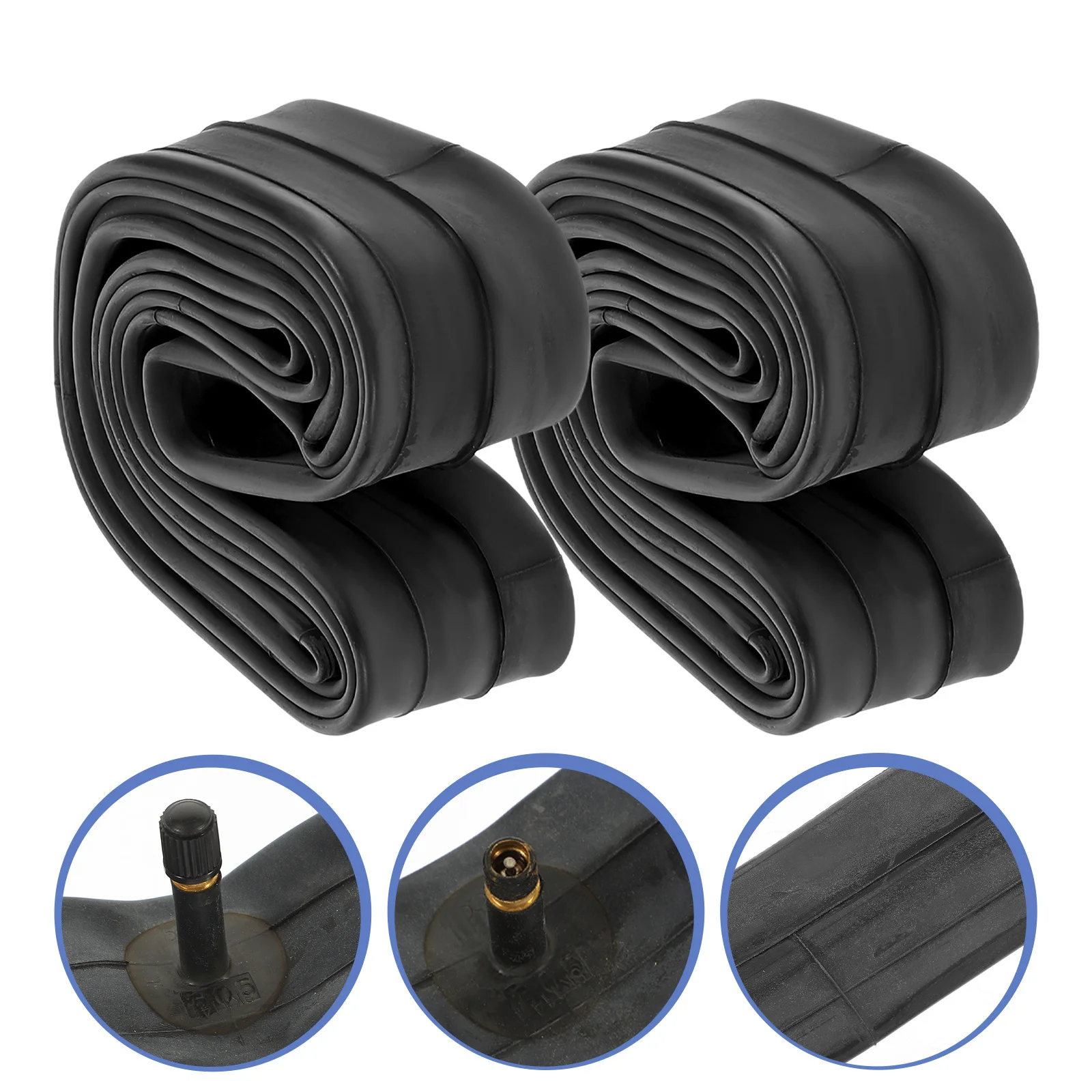 

1 Set Of Bike Inner Tube Shock-Absorption Replacement For Mountain Outdoor Sports Cycling Wear-Resistant Practical Tire Kit