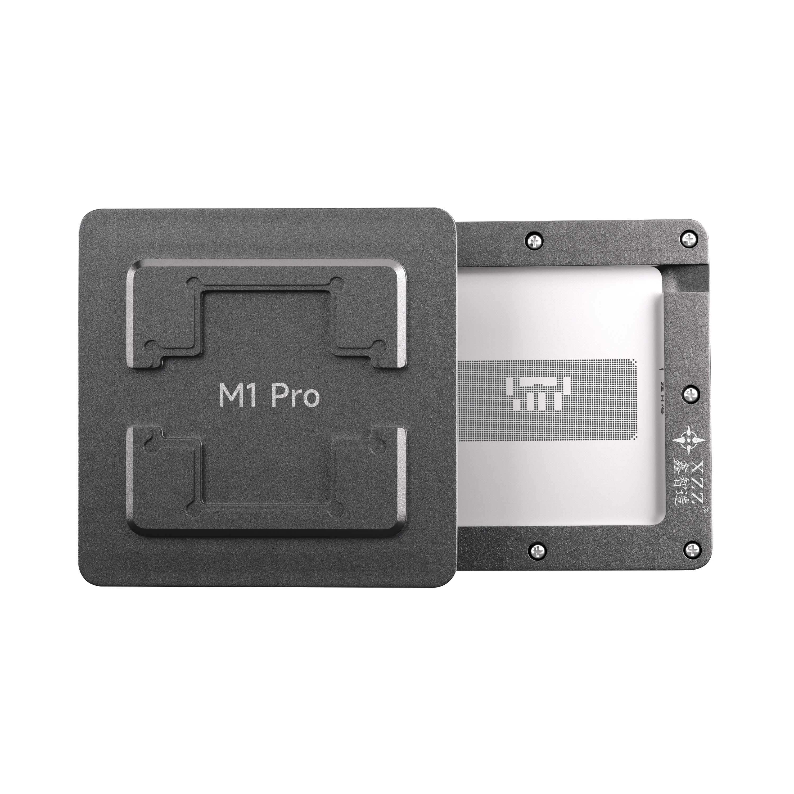 Estação de solda Apple MacBookPro M1 Max/Pro adequada para CPU BGA Ferramenta de reparo de notebook de malha de aço de solda