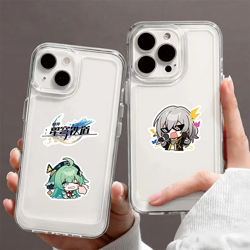 100 قطعة هونكاي: ستار السكك الحديدية ملصقات أنيمي لعبة الكرتون الشارات ملصق الاطفال لعب DIY بها بنفسك حقيبة الهاتف الغيتار المحمول دراجة نارية #6