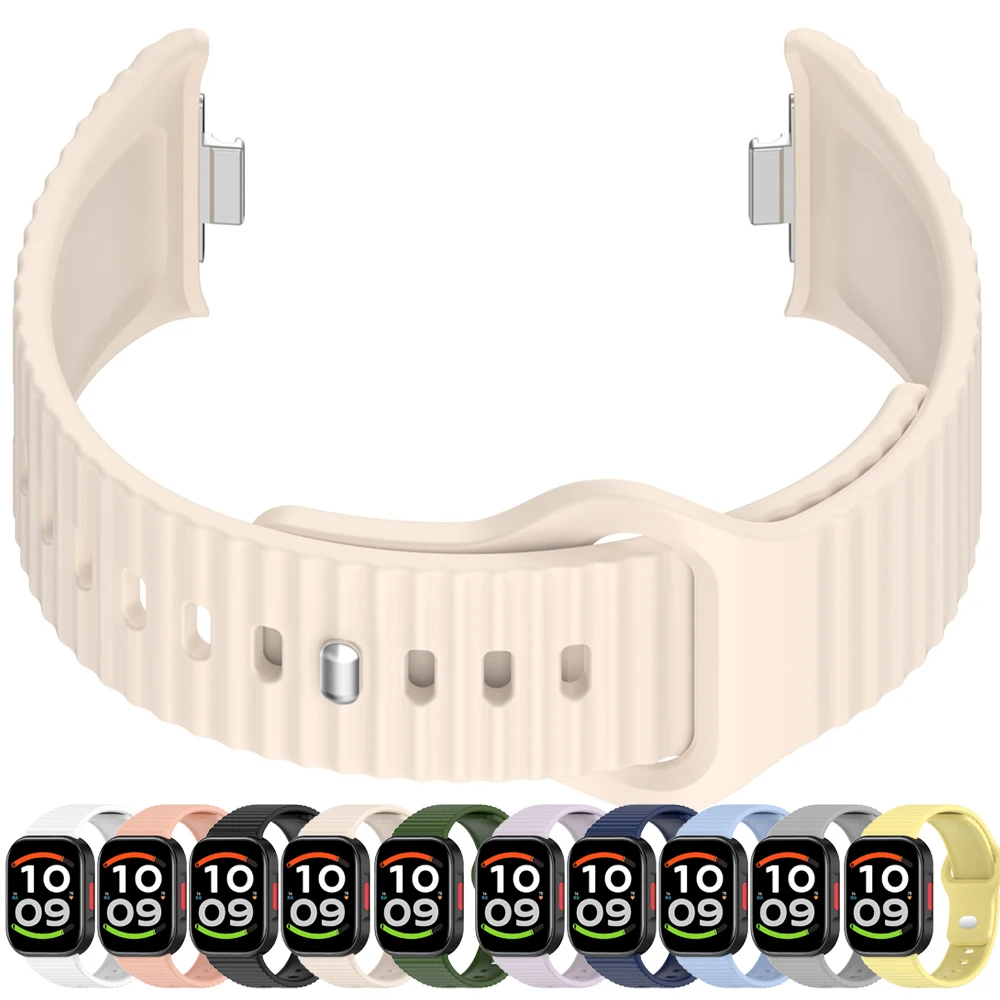 For Redmi Watch 6 Lite Strap High Quality Durable Silicone Watchband Adjustable Wristband For Redmi Watch 6 Lite