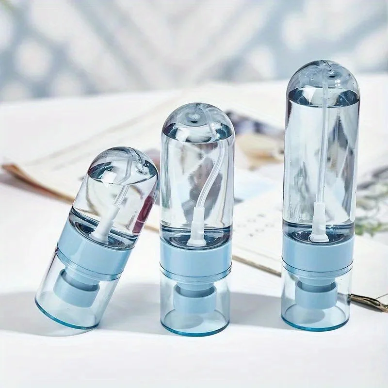 Botella pulverizadora de niebla fina recargable portátil de 30-100ml, envases cosméticos vacíos, atomizador en aerosol, Mini botella, accesorios de viaje