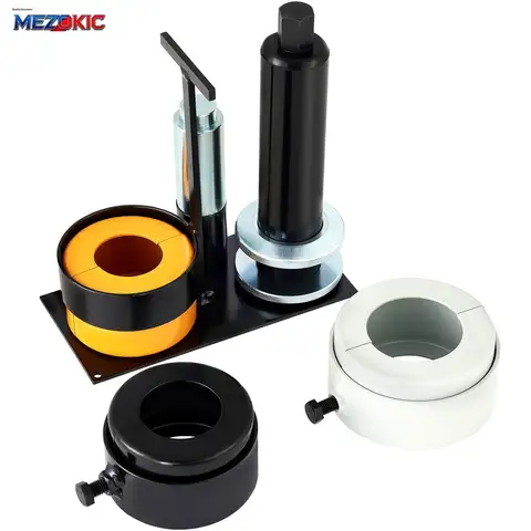 Carrier & Pinion Bearing Puller, Compatible with Dana 30,40,50,60,70, 80, Ford 10.25\" Bearings, Pinion Puller Tool with 3 Clamshells, 45# Steel Clamshell Bearing Puller for Auto Repair