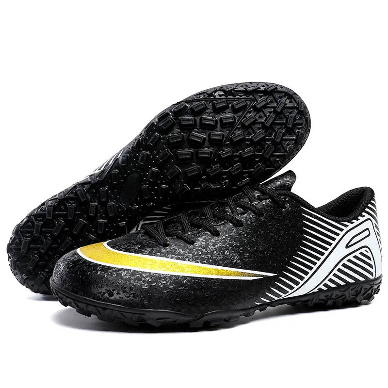 

2025 Football Shoes New Men Football Boots Cleats Long Spikes Outdoor Sport Soccer Shoes Adult Training Boys Non Slip Breathable