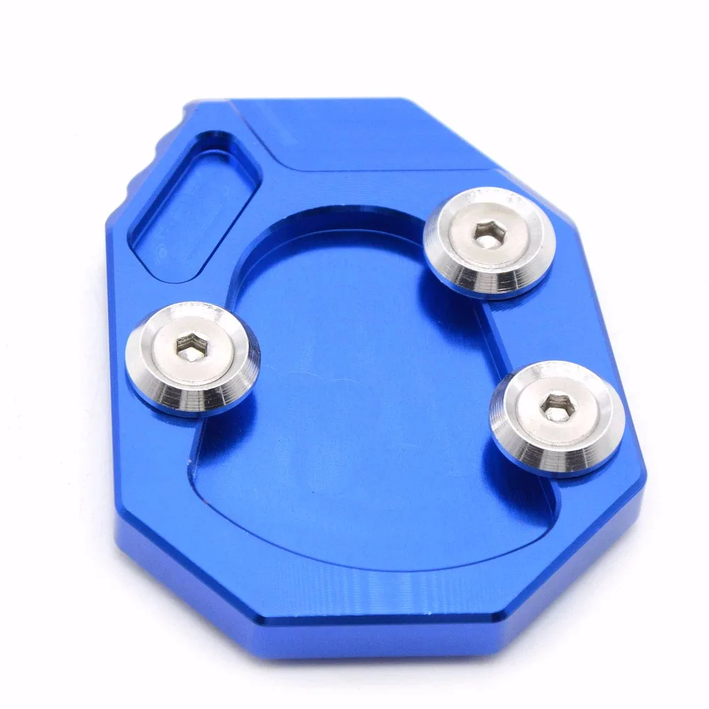 YZF R1 99-14 Motorcycle Kickstand Sidestand Side Stand Enlarger Plate Pad FOR YAMAHA YZF R1 1999-2014 YZF 2002 2003 R1 2002 2003