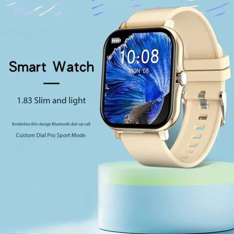 

The SmartWatch For Men Women Sports Fitness Watches Bluetooth Calls Digital Smart watchFull Touch Screen ios Android Wristwatch