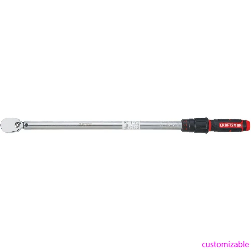 

Craftsman Half-Inch Drive Adjustable Torque Wrench, 50 to 250 Foot-Pounds Capacity