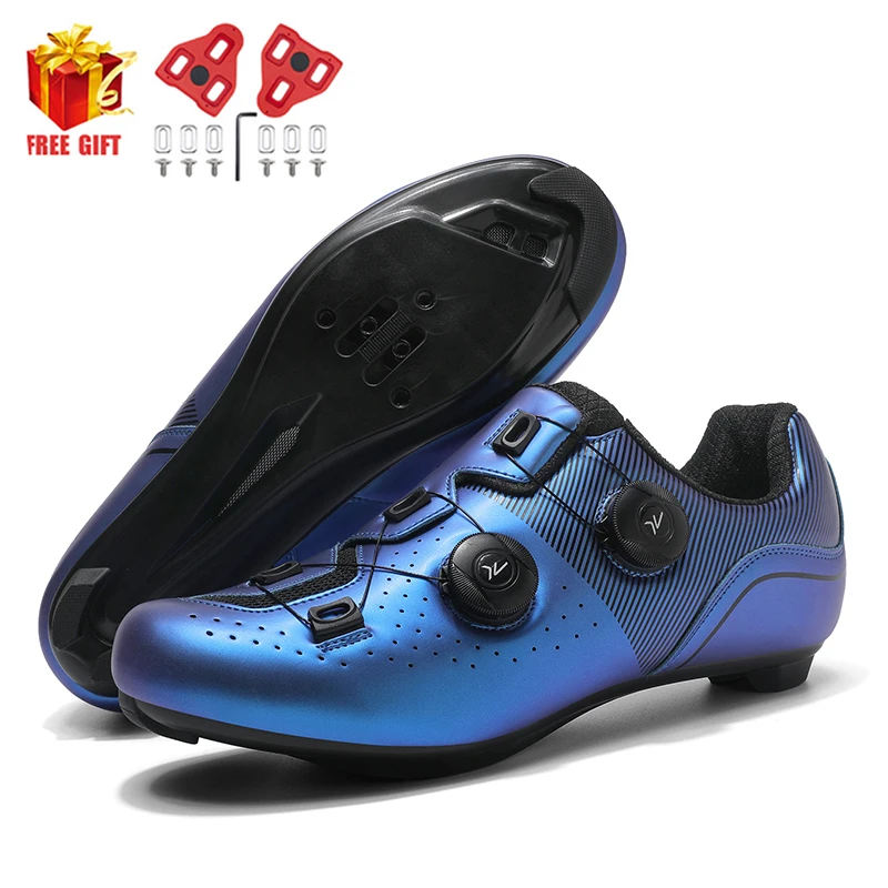 2025 Nieuwe Collectie Professionele Fietsschoenen Racing Racefiets SPD Cleat Schoenen Ultralight Zelfsluitende MTB Fiets Sneakers unisex