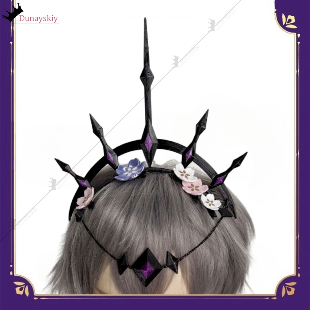Castorice Honkai Star Rail คอสเพลย์เครื่องแต่งกายบทบาทเล่นอุปกรณ์เสริม Props อาวุธ,สร้อยคอ,Headdresses ชุด Castorice props