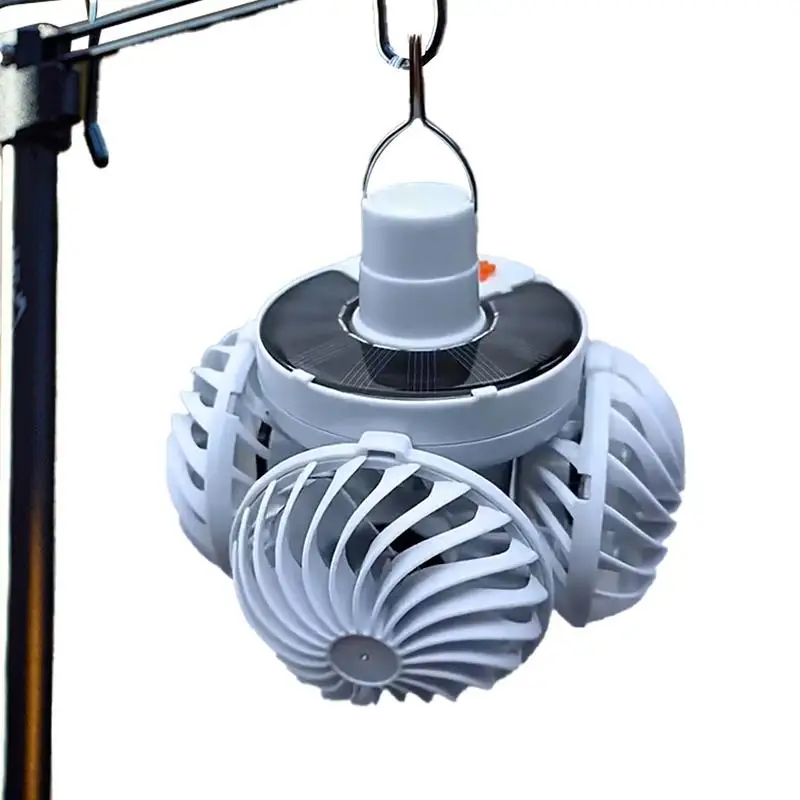 

Camping Lanterns With Fan Foldable Camping Ceiling Fan With Lantern Ultra Quiet Ceiling Light Small Camp Accessories For
