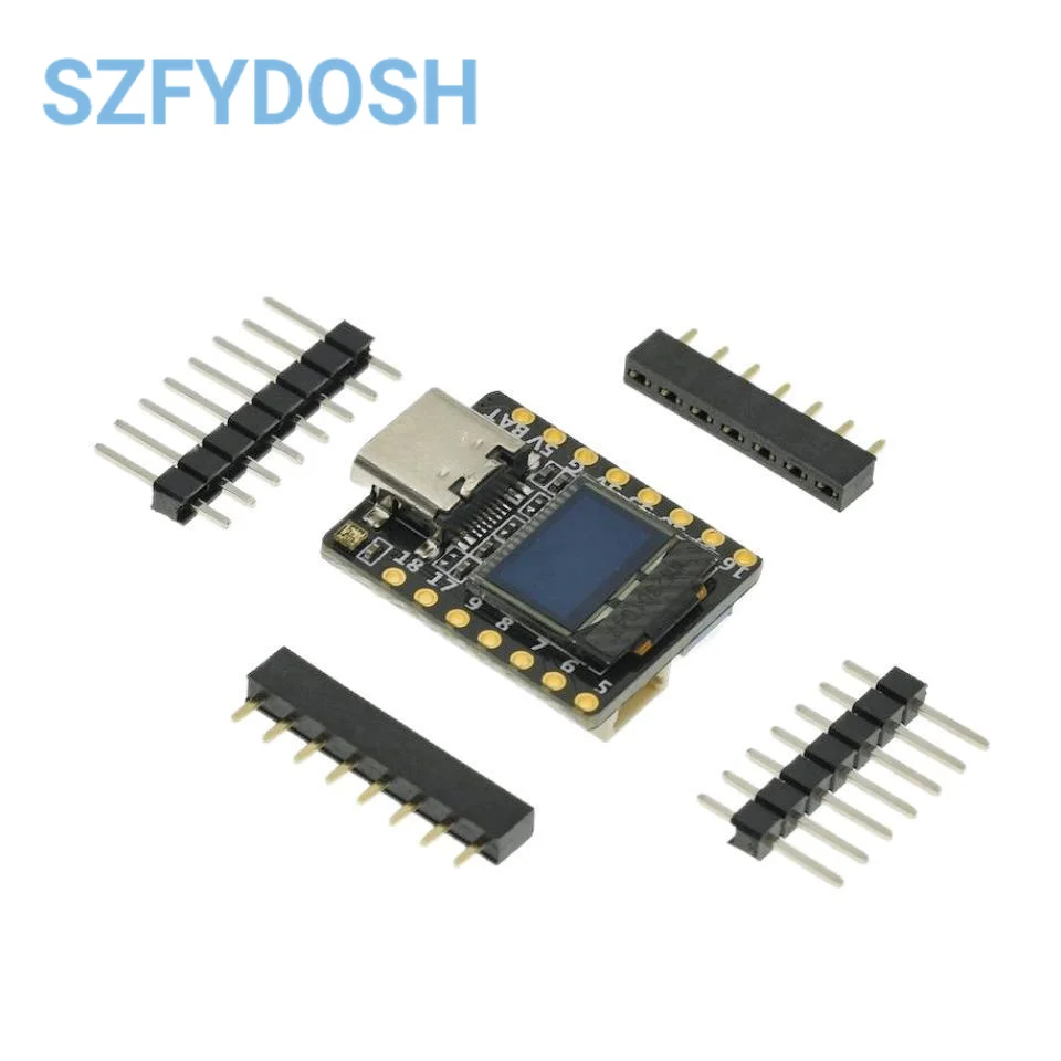 ESP32 S3 Development Board 0.42inch OLED Display Wi-Fi Bluetooth-Compatible Low Power for Arduino Micropython