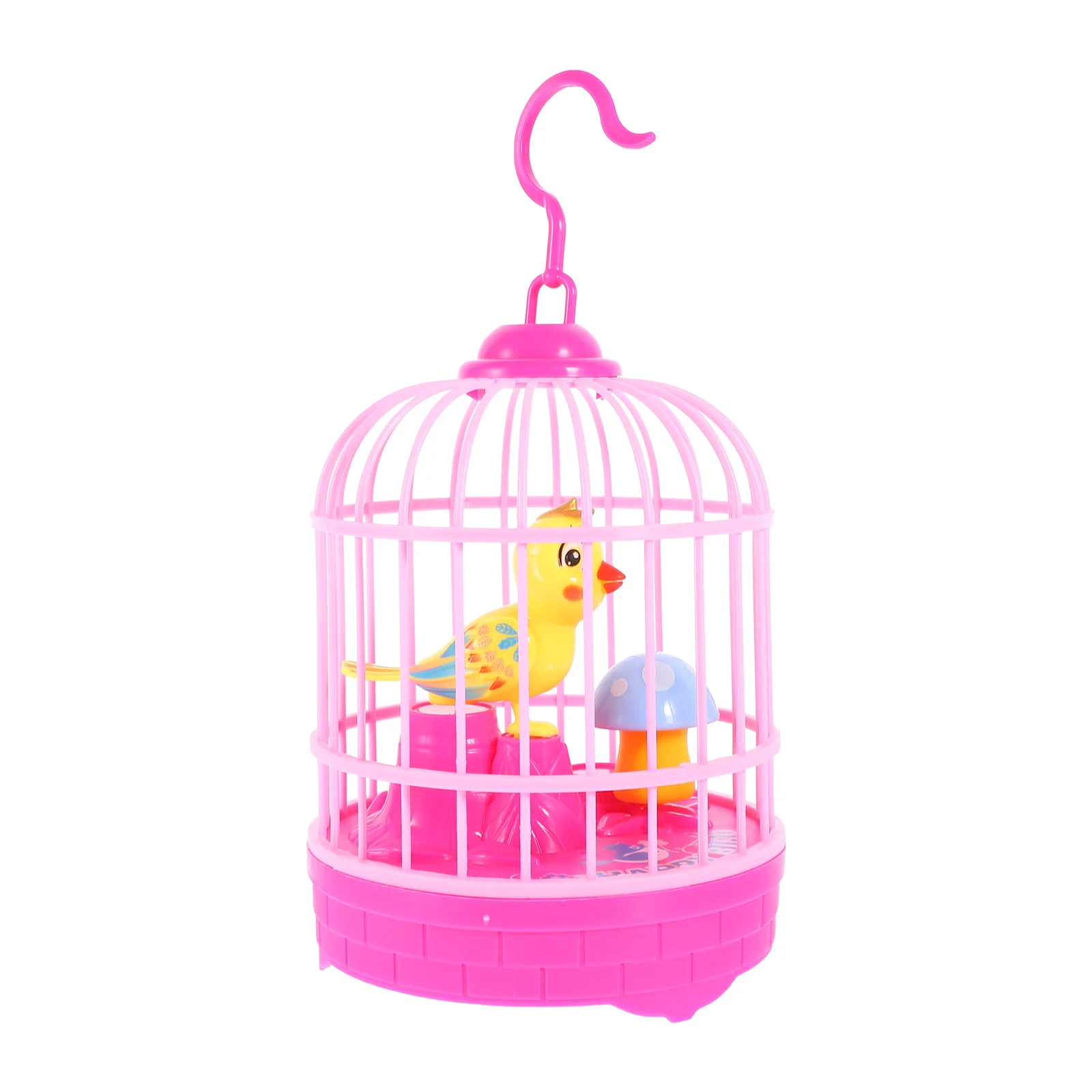 เพลงแสง Bird Cage ของเล่นที่ไม่ซ้ํากันตลกจําลองไฟฟ้าสําหรับเด็ก Sensor ของเล่นขนาดเล็ก