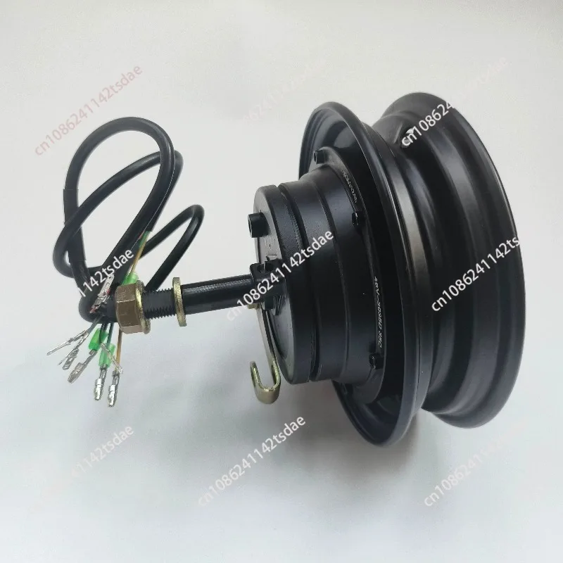 

10 inch single shaft brushless hub motor small elderly tricycle scooter rear wheel drum brake motor