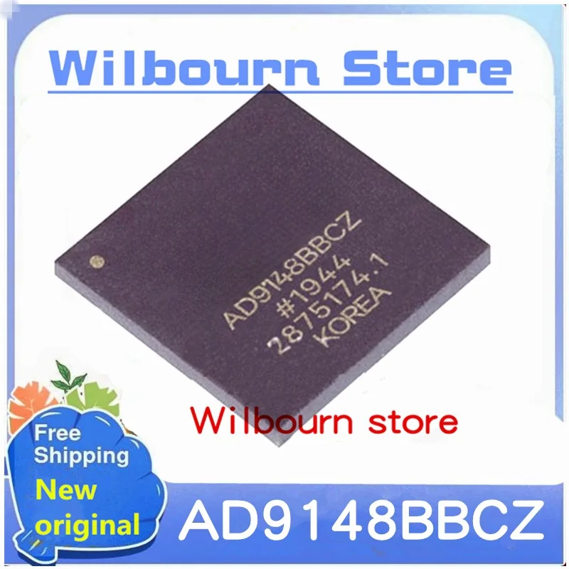 

100% новый оригинальный 1 шт./лот AD9148BBCZ AD9148BBC BGA196