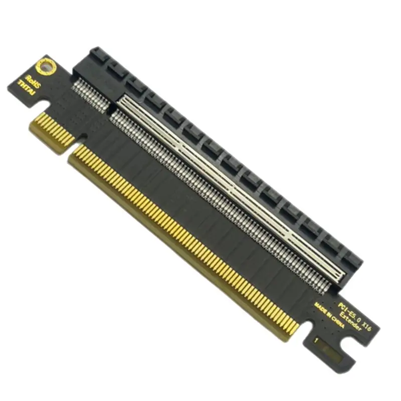 ABRI-PCI-E To PCI-E 16X Convert Adapter - 180 Degree Slot Connectors, Supports PCI Express 5.0 X16 Gen3-5