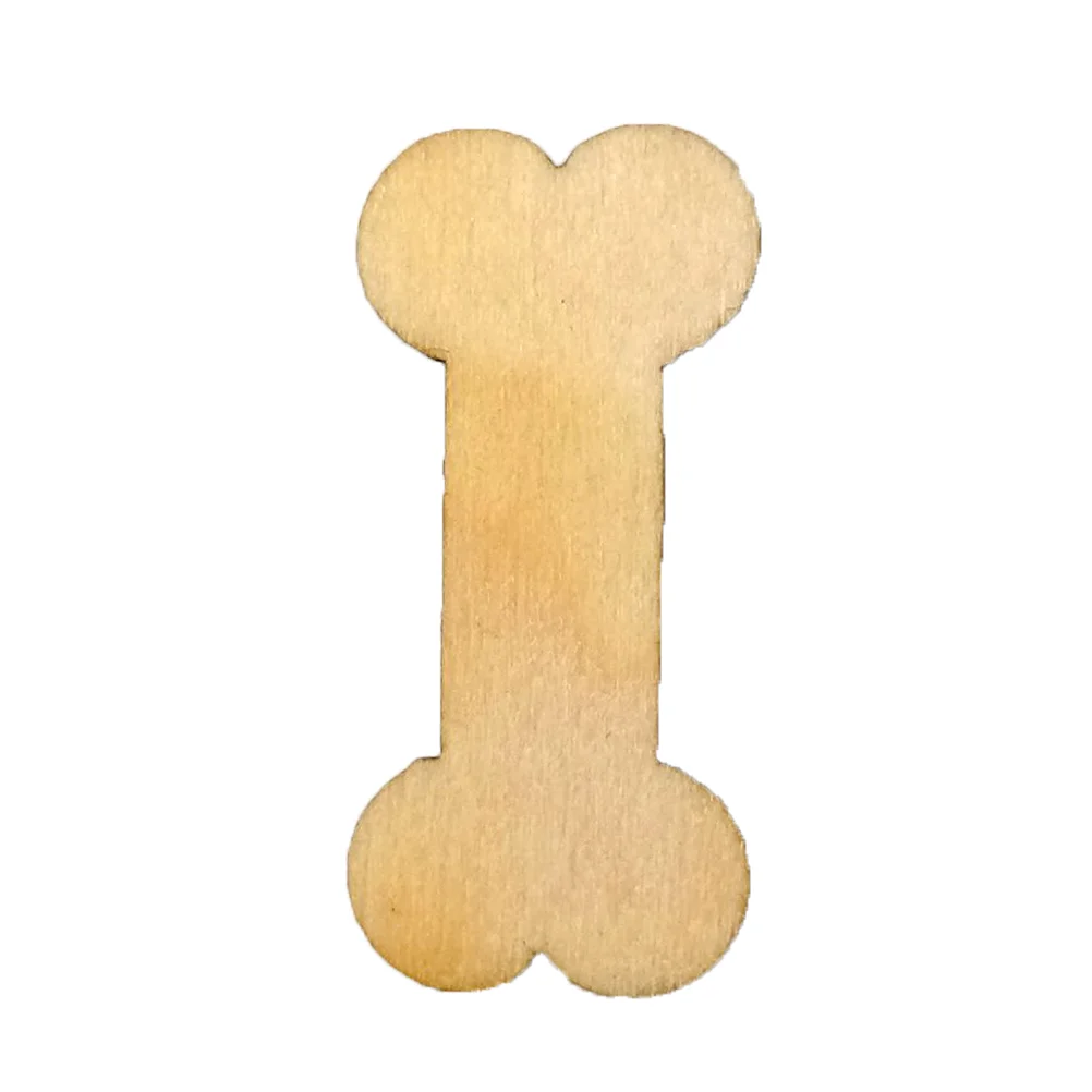 

Cut Out Dog Bones Decorations Blank Wood Ornaments for Crafting Wooden Outs Cutout Cutouts Unfinished Crafts