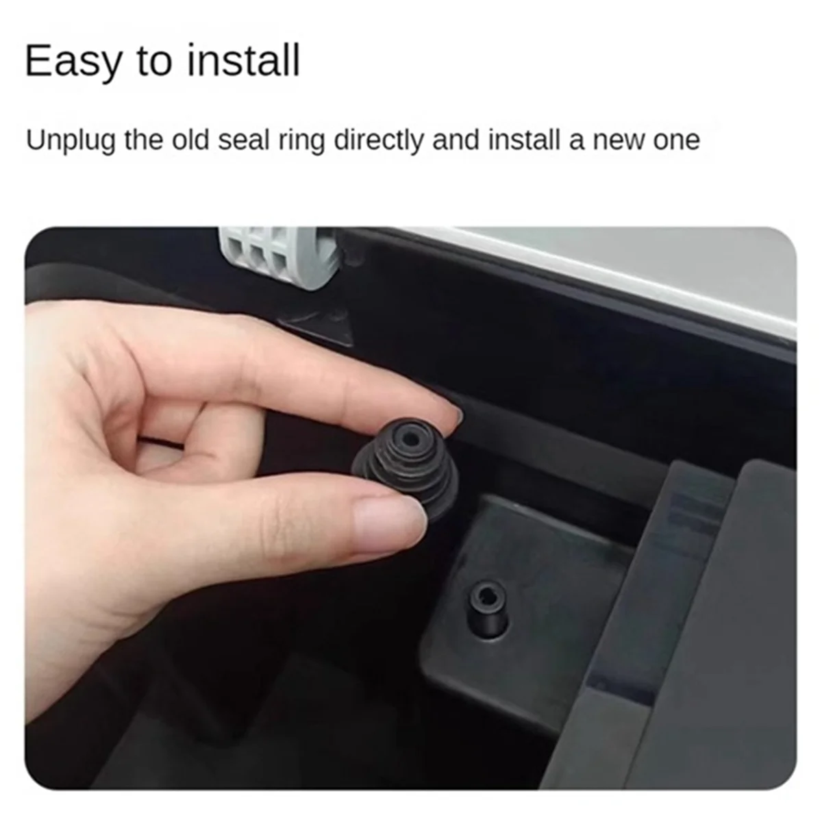 1 Set voor DEEBOT X1 T10 T20 N9 + Serie Stofzuigers Basisstation Schoon & Riolering Watertank Rubberen plug Afdichtring