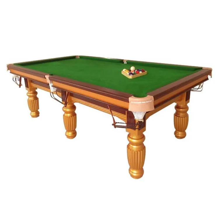 American 9-foot Solid Wood Billiard Table / Rock Billiard Tablepromote sales
