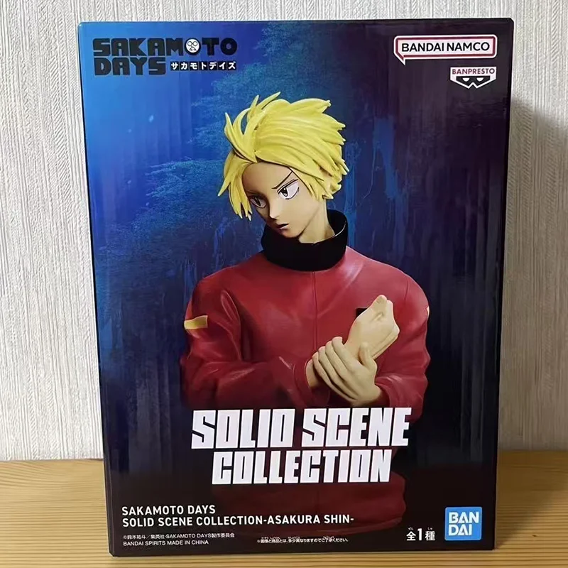 

Подлинная Bandai Sakamoto Days Solid Scene Collection Asakura Shin в наличии, оригинальная аниме-фигурка, модель, коллекционная фигурка, игрушки