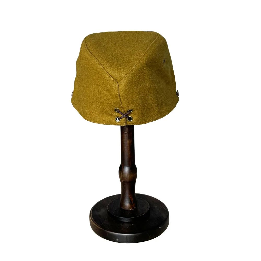 Sombrero militar japonés Segunda Guerra Mundial Réplica Lana Ala Ancha - imagen 4