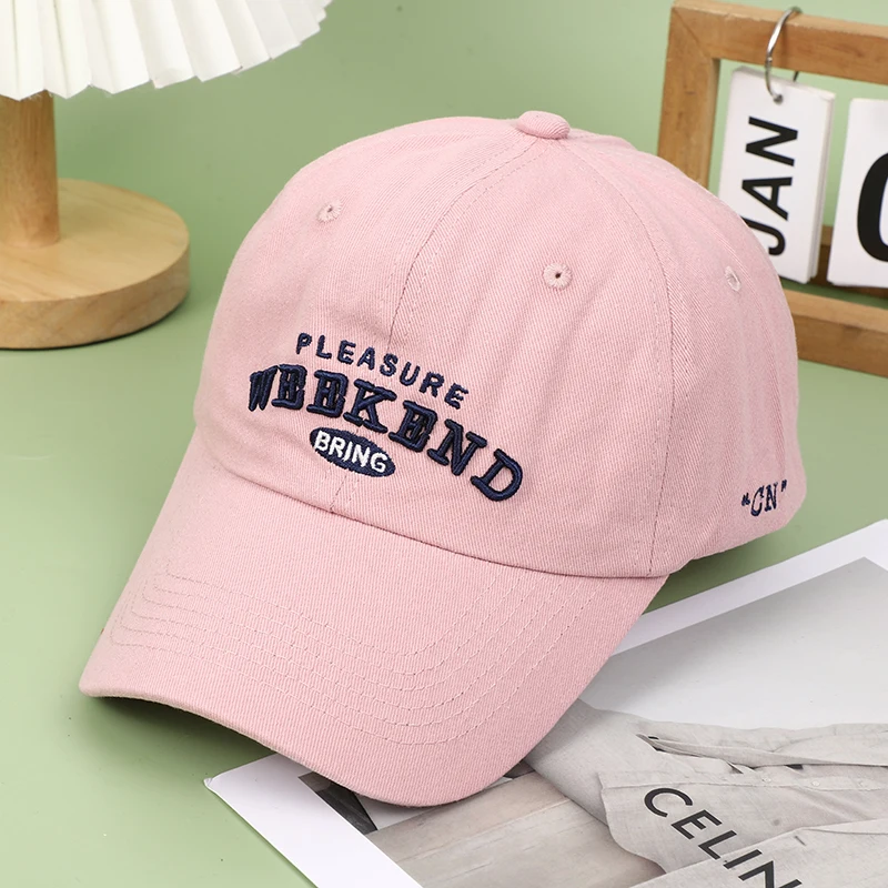 Summer Outdoor Sports Sun Protection Baseball Cap Ladies Embroidered Cap Cap Style Sun Protection Hat