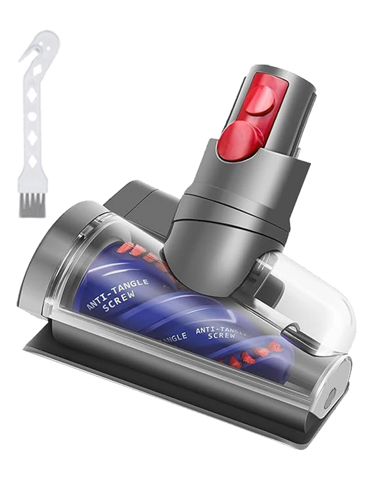 Anti-wirwar opzetborstel voor Dyson V12 Detect Slim/V10 Digital Slim stofzuiger, haarschroefgereedschap voor banken, bedden, huisdierbedden