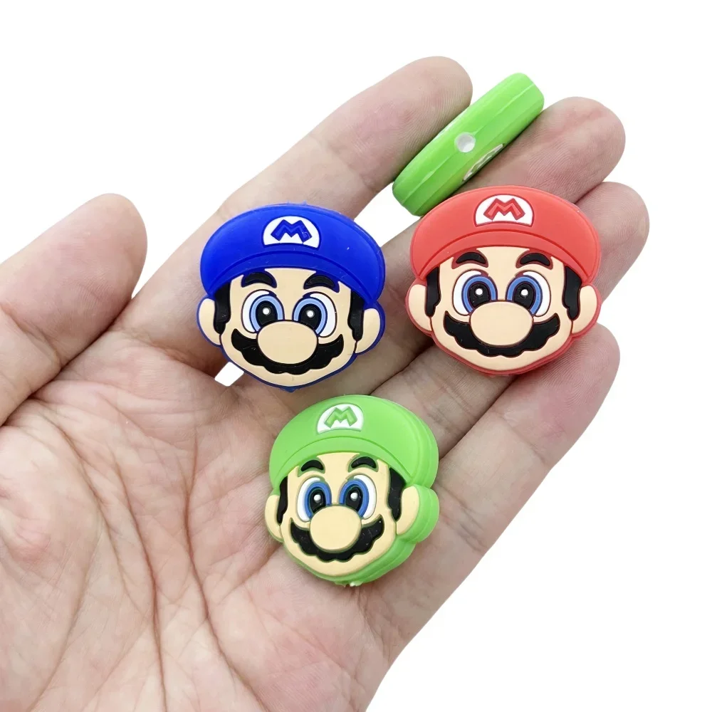 

10PC DIY Popular Cartoons Silicone Beads Nipple Chain Bead Pen Jewelry Accessories Focal Bead Food Grade Silicon For Baby Toys