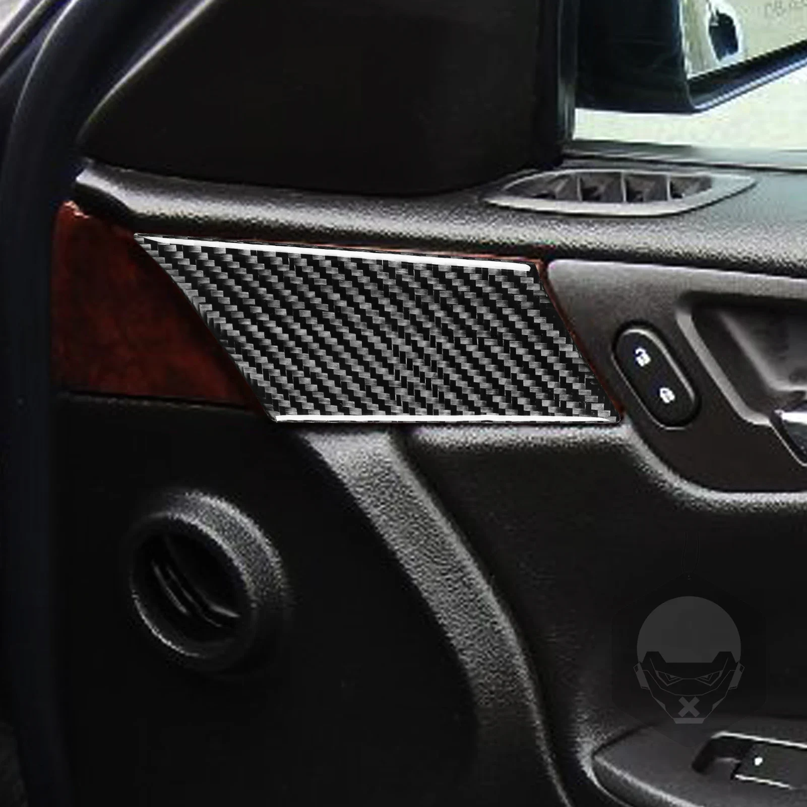 For Chevrolet Impala Interior Accessories 2006-2013 Real Carbon Fiber Car Central Control Shift Panel Speedometer Sticker Auto