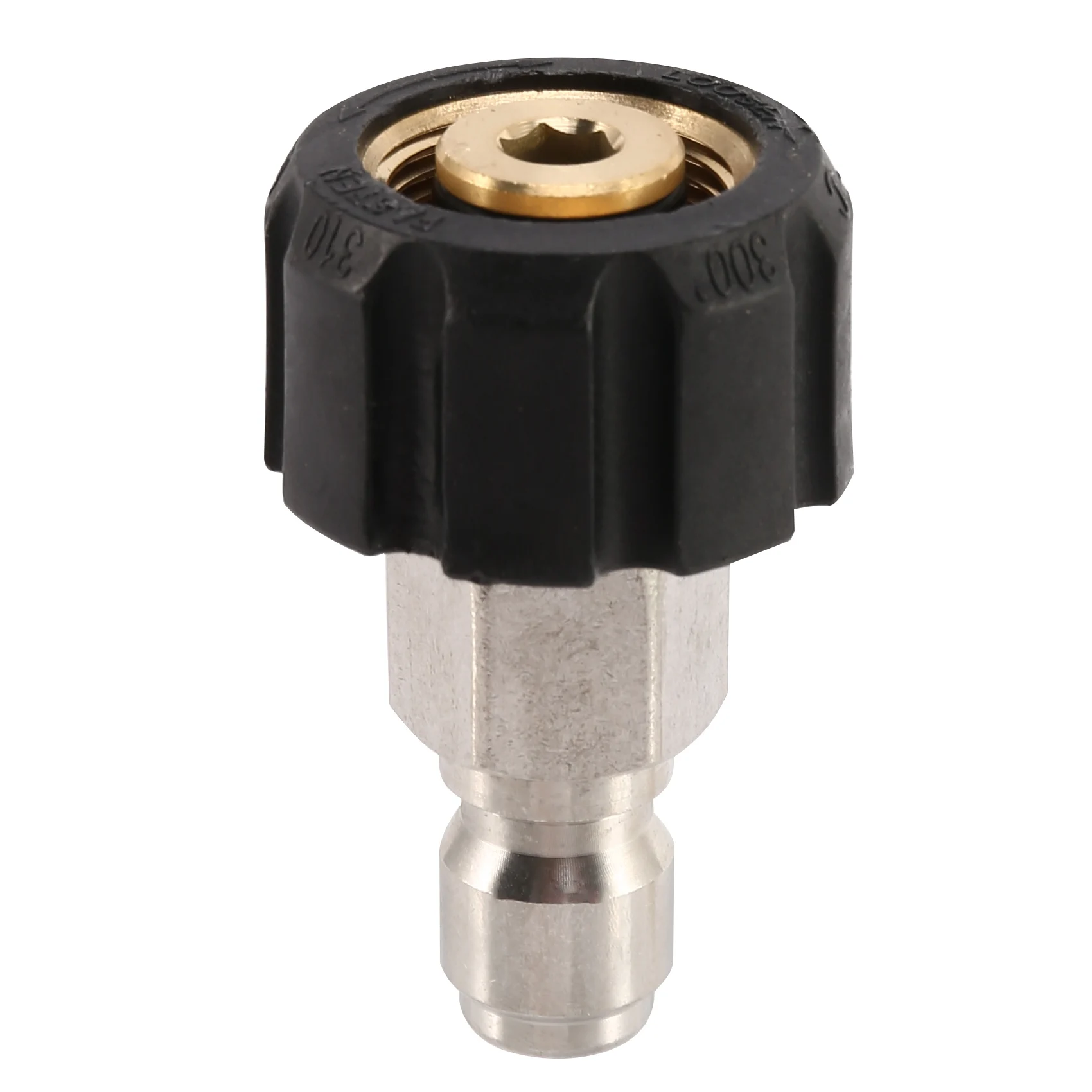 B62B-High Pressure Washer Adapter Set Quick Connect Kit, Metric M22-15Mm, TWIS292