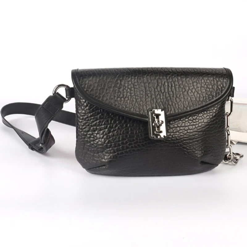 حقيبة كروس نسائية من Street Sle مصنوعة من الجلد على شكل فقاعة eep متعددة الاستخدامات كاجوال وحقيبة كتف واحدة وسلع جلدية #3