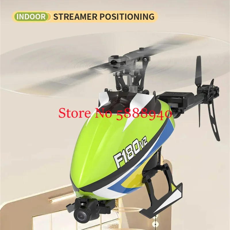 Profession Brushless GPS Optical Flow 5.8G FPV RC Helicopter 6CH 3D/6G Aileron-Less Smart Return Remote Control Helicopter