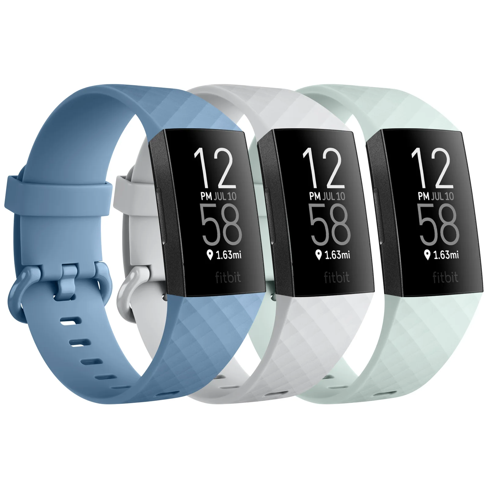 Pasek TPU do ładowania Fitbit 4 3 bransoletka zapasowa opaska do Fitbit 4 akcesoria do zegarka 3/3 SE