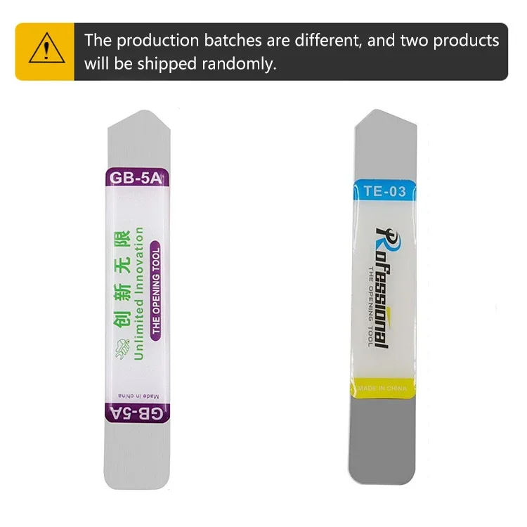 1 PC Edelstahl Klinge Weiche Dünne Pry Spudger Handy Tablet Bildschirm Batterie Öffnung Werkzeuge für Samsung iPhone iPad Öffner – Detail 1
