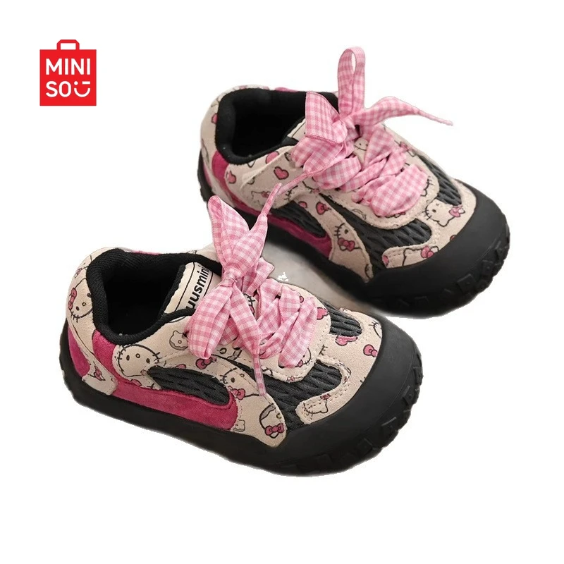

2025 Girls Sneakers, Cute Cartoon Soft Sole Non-Slip Shoes for Toddlers & Little Girls