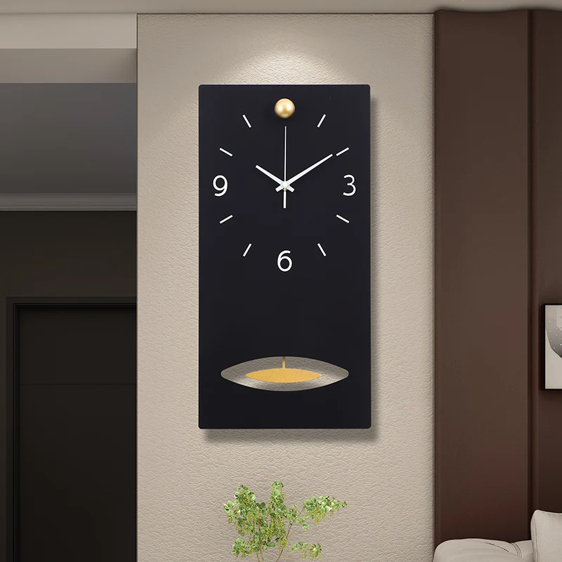 

Customizable Orologio da parete vintage moderno Design minimalista Giappone Insolito orologio da parete alla moda Luce di lusso