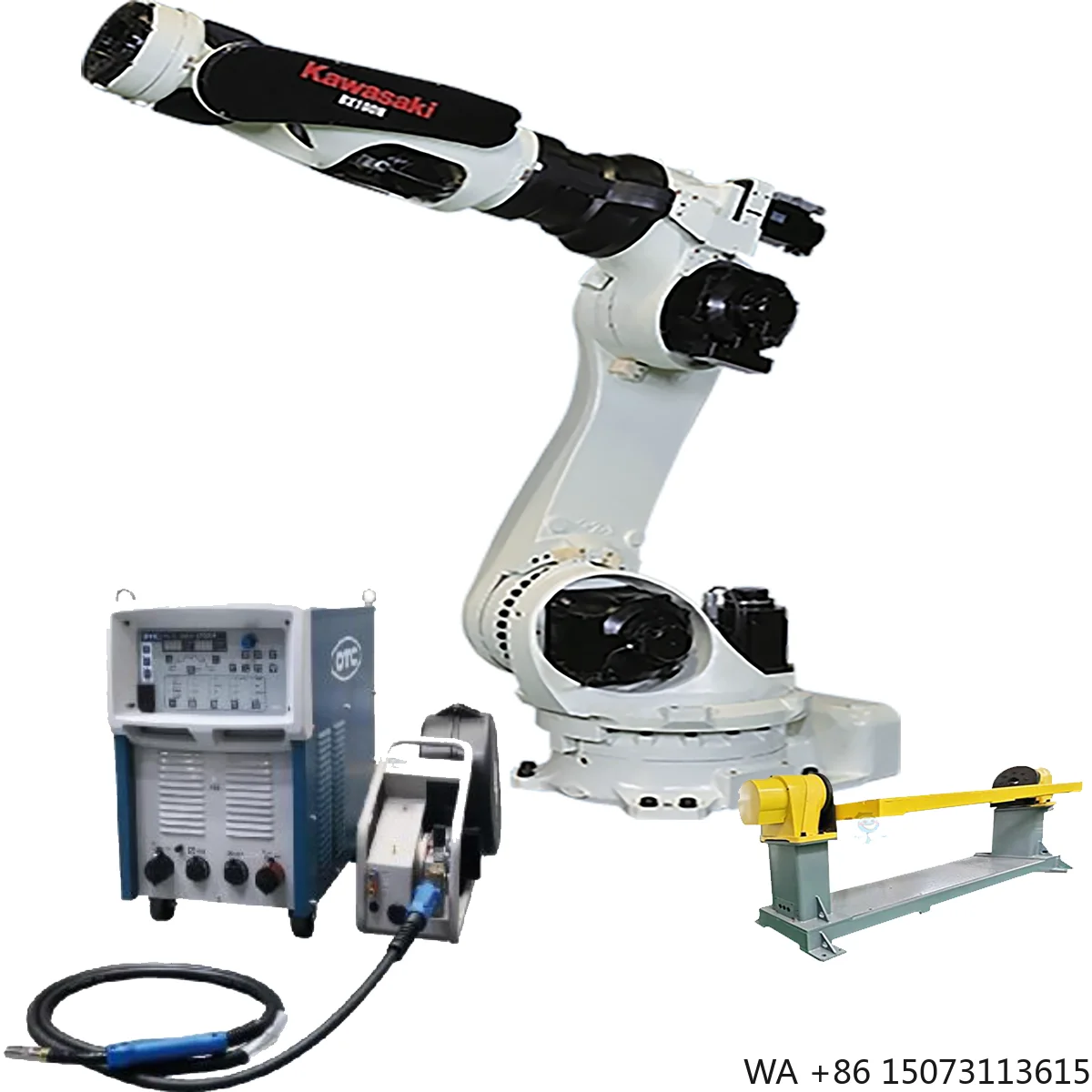 Spot Welding Robot with MIG-MAG Technology, Includes Welder and Supports Customized Positioner for Stainless Steel