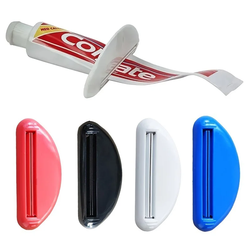 

Multifunction Manual Toothpaste Dispenser Cream Tube Squeezer Bathroom Squeeze Paste Extruding Cleansing Clip Squeezing Clamp