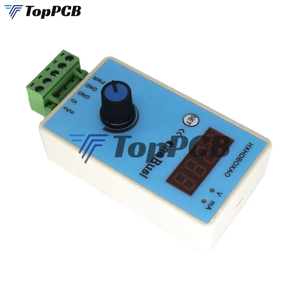 Portable 0-10V/2-10V 0-20mA/4-20mA Signal Generator Adjustable Current Voltage Analog Simulator Signal Sources Output 24V