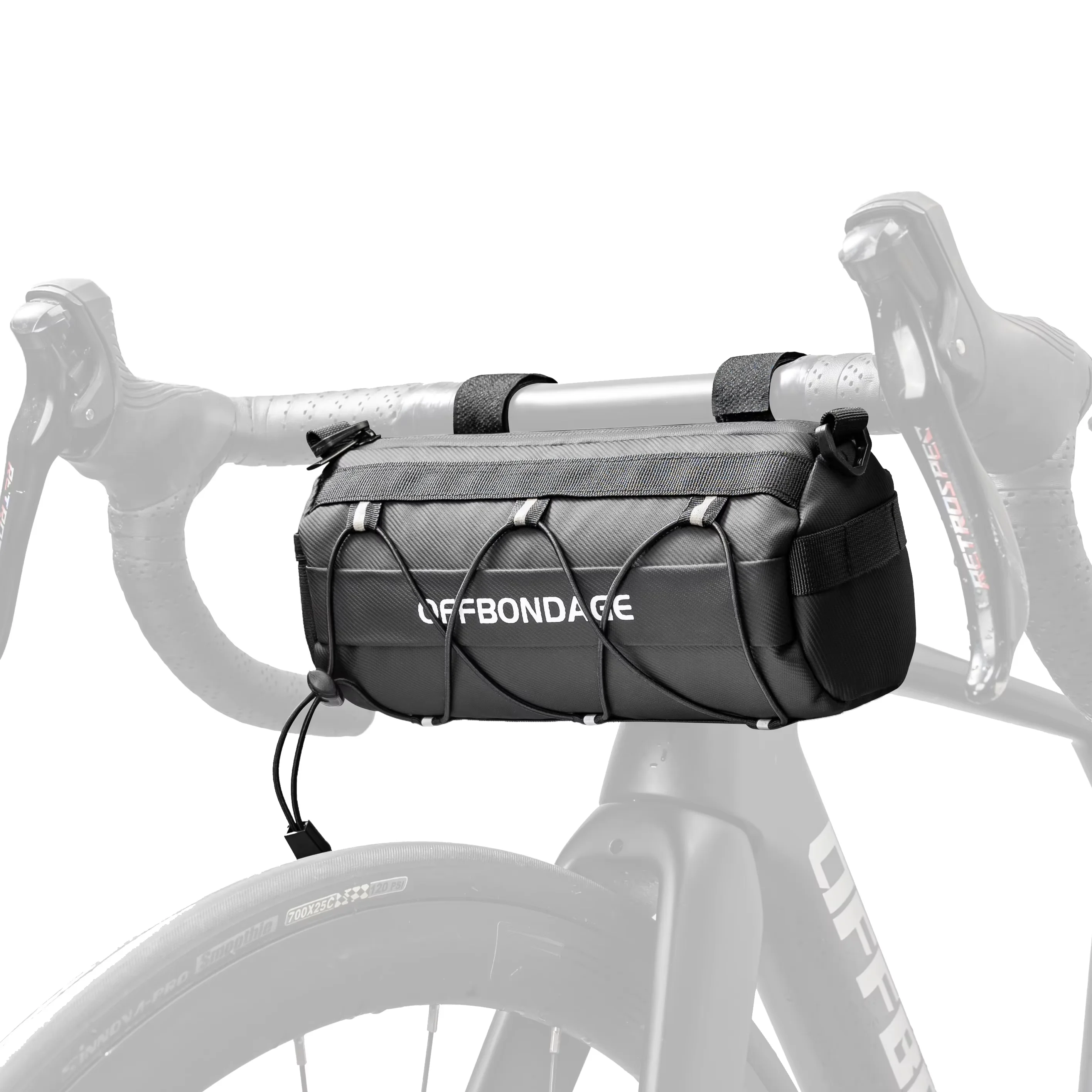 AliExpress OFFBONDAGE Bicycle Management Package Head Beam Side Tube Tail One Pack Four Purpose Large Capacity Waterproof Riding Equipment