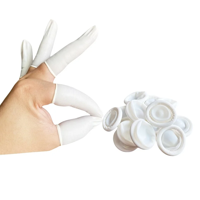 100 Pcs Latex Finge…