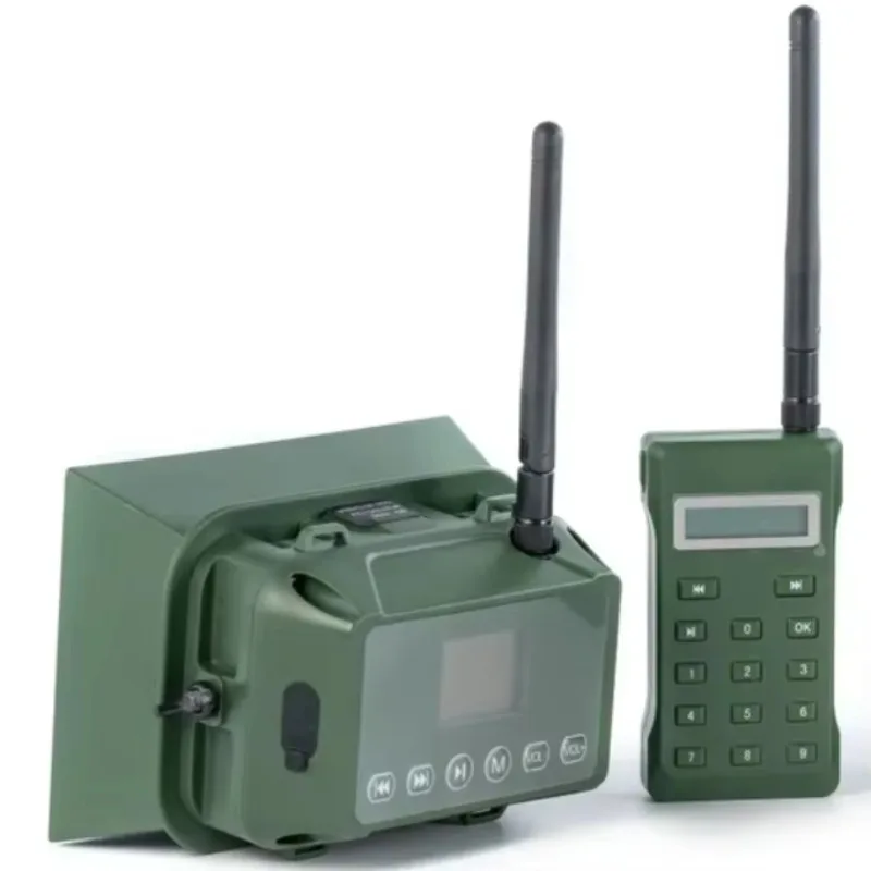 نظام مكافحة الآفات للطيور بقوة 60 وات، 16 أغنية مخيفة مبيد الحشرات لمتصل الطيور