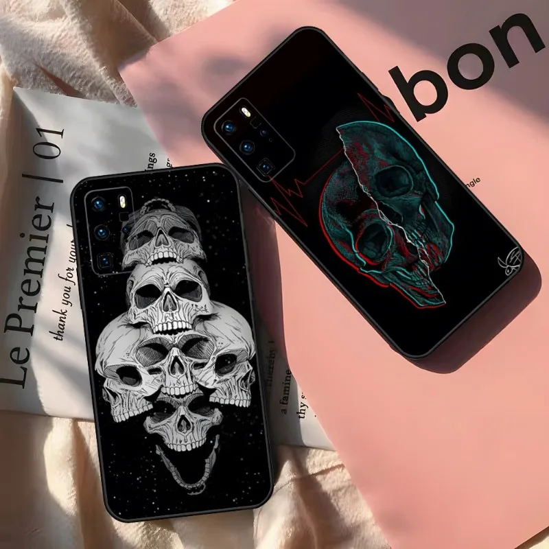 Skeleton Rock Phone Case For Huawei Y 9 2020 2017 II 5 2018 2019 5 P 6 Prime Pro Nova 6-4g2019 7 A 3 S Nova 9SE