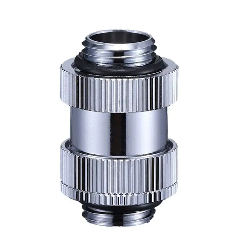 A29F-G1/4 Inch Male To Male Rotary Connectors - Copper SLI Water Cooling Fittings For PC, Adjustable Lengths
