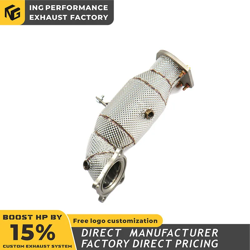 

ING Converter Tube for Chevrolet Exhaust Malibu Downpipe 1.5T Catalytic Heat Shield Accessories Tube Nozzle Race System