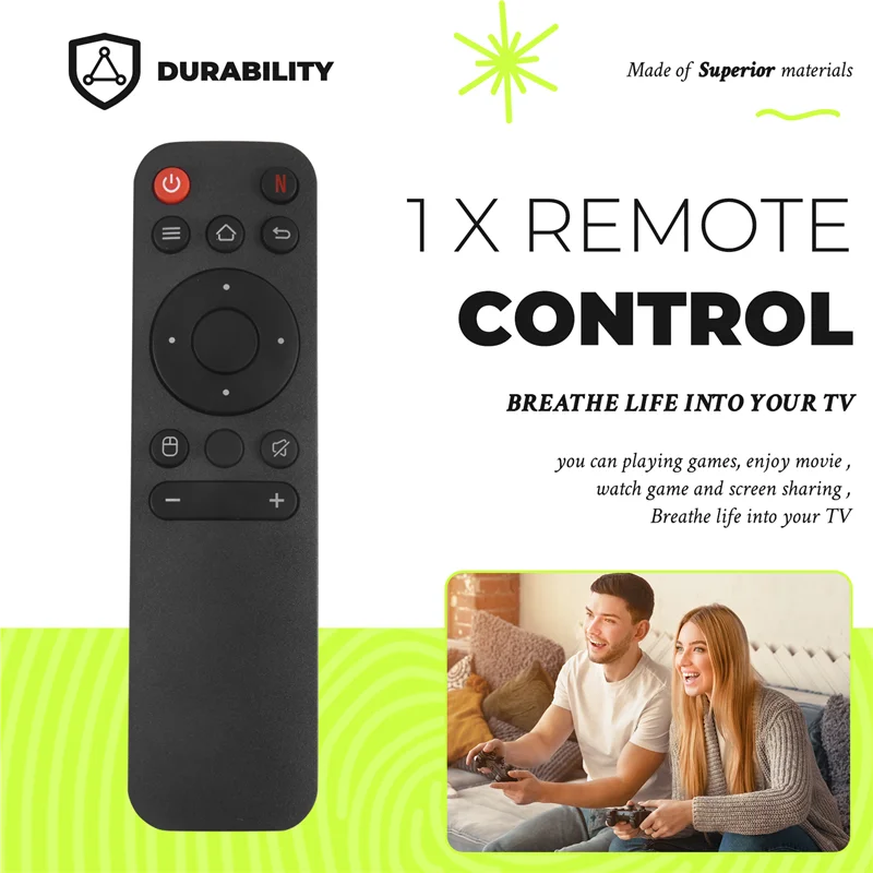 TV Box Stick Kunststoff TV Stick Android TV HDR Set Top OS 4K BT5.0 Wifi 6 2,4/5,8G Android 10 Smart Sticks Android Media Player