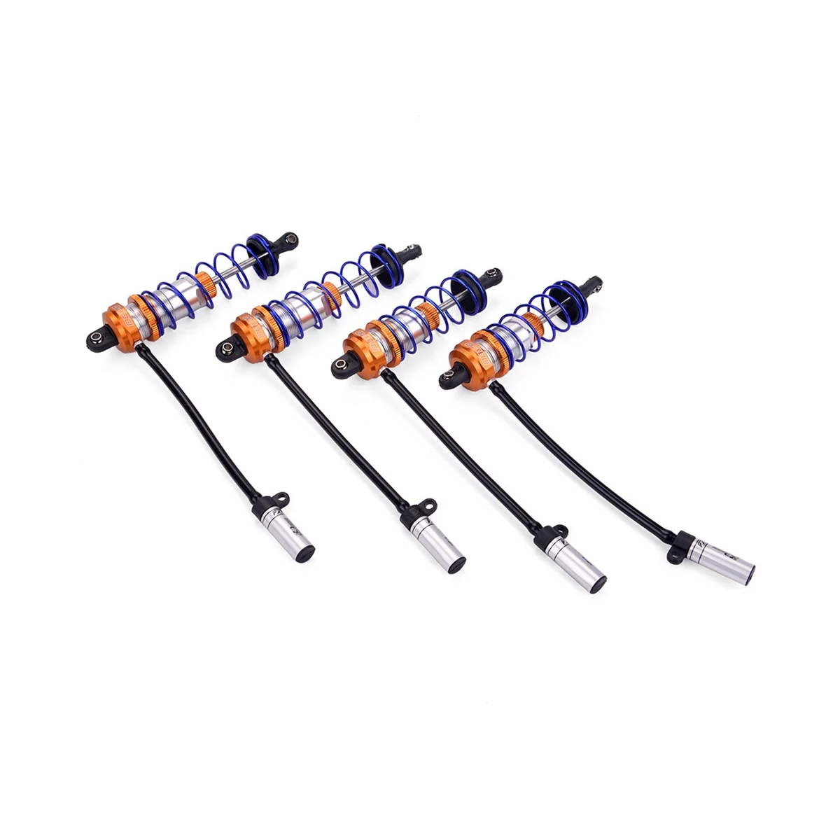 

4Pcs Metal Front and Rear Shock Absorber for ZD Racing DBX-10 DBX10 1/10 RC Car Upgrade Parts Accessories,1