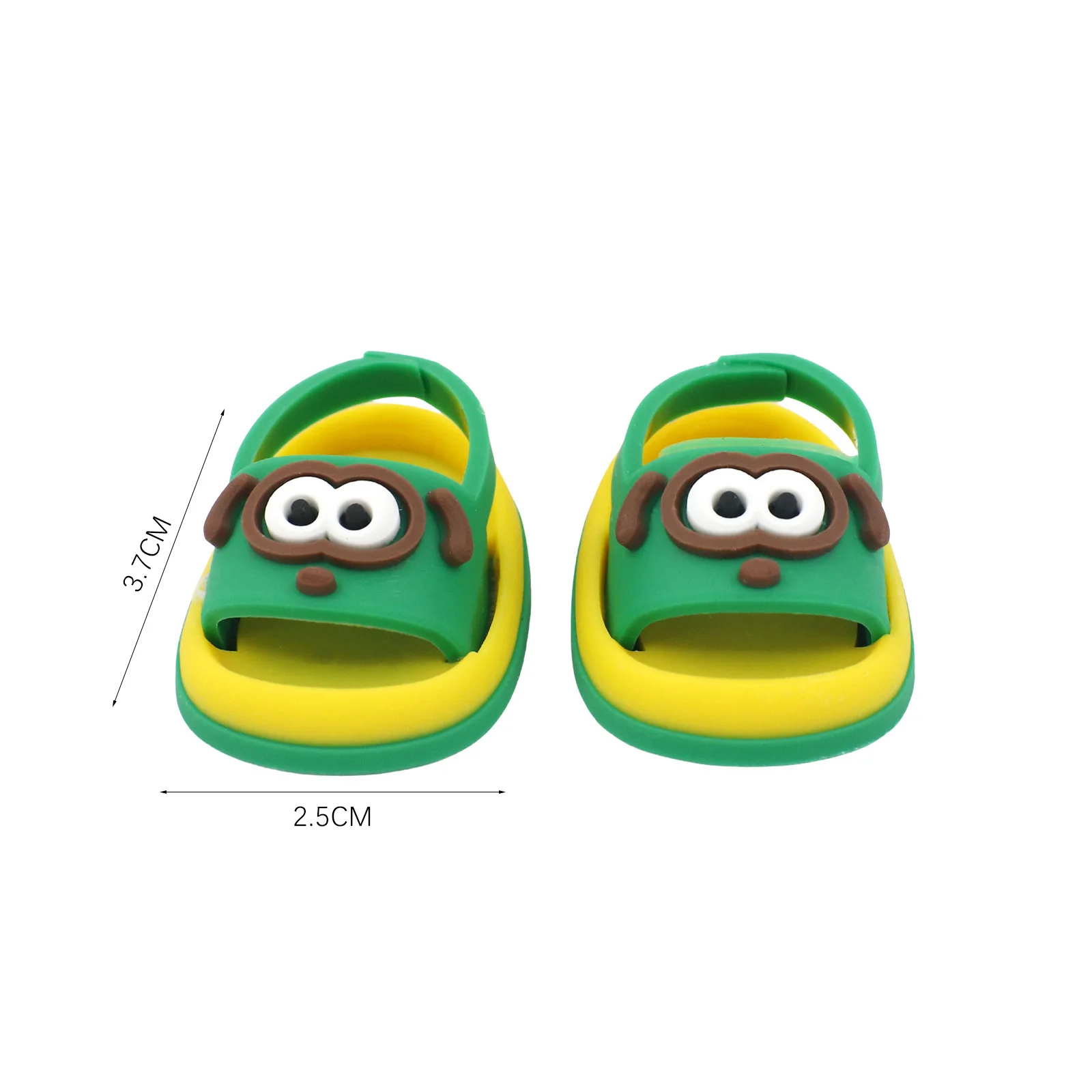 Accessoires de poupée 17cm, sandales multicolores de 4cm, miroir de plongée couleur Dopamine adapté au cadeau pour enfants Labubu, nouvelle collection