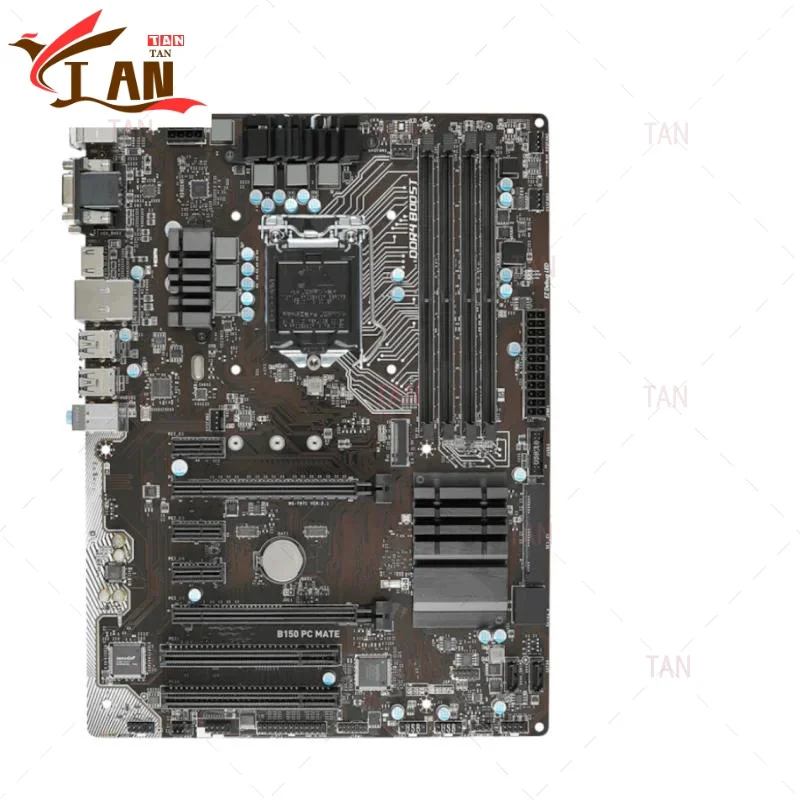 

Для MSI B150 PC MATE материнская плата 64 ГБ LGA 1151 DDR4 ATX материнская плата 100% протестирована быстрая доставка TT